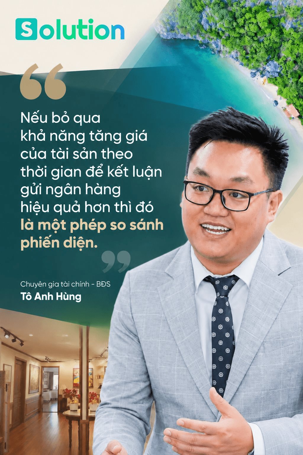 Có 130 tỷ, mua biệt thự cho thuê được 2 tỷ/năm, còn gửi ngân hàng thu 12,2 tỷ: Vậy mua nhà làm gì?