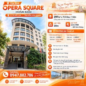 Tòa Nhà Opera Square - HOÀN KIẾM