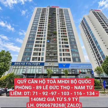 CHO THUÊ CĂN HỘ 133M² – KĐT MỸ ĐÌNH 1 – CHỈ 13 TRIỆU/THÁNG