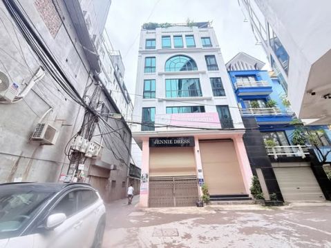 NGUYỄN KHANG -CẦU GIẤY-LÔ GÓC 2 MẶT THOÁNG – CÓ HẦM GARA Ô TÔ -DÒNG TIỀN GẦN 100 TRIỆU/THÁNG .