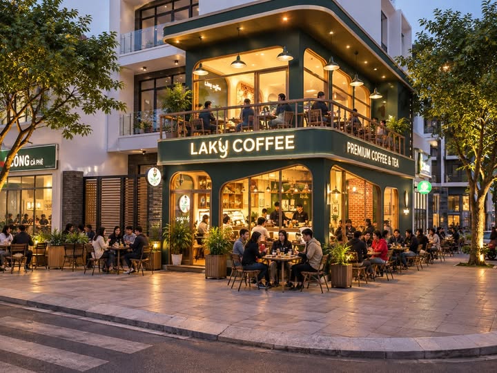 Sang Nhượng Cafe 100m2 Căn Góc Đắc Địa Mặt Tiền 15 Mét Trung Tâm Khu Cầu Giấy