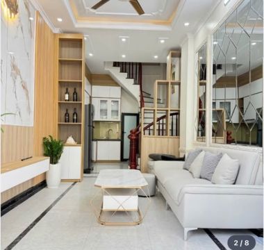 CHO THUÊ NGUYÊN CĂN 114 THANH LÂN VĨNH HƯNG 35M -5TẦNG FULL NỘI THẤT MỚI KOONG -Ô TÔ ĐỖ CỬA - 12,...