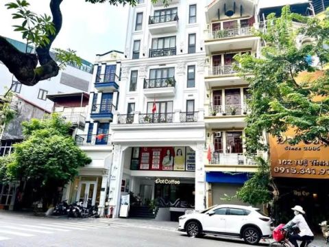 Tuệ Tĩnh, Hai Bà Trưng 75m² x 5 tầng, mặt tiền 4,5m, hợp thời trang, làm đẹp, 55 triệu