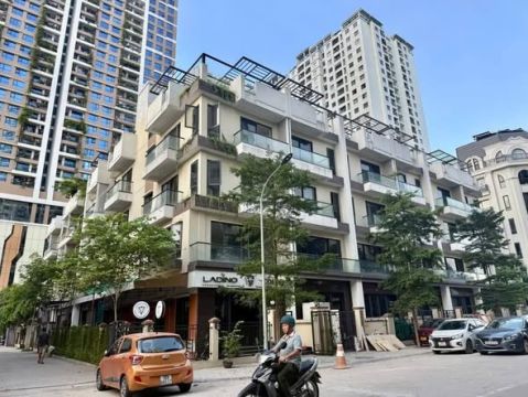 CHO THUÊ 4 CĂN SHOP LIỀN KỀ – KHU BIỆT THỰ 6TH ELEMENT – TÂY HỒ TÂY