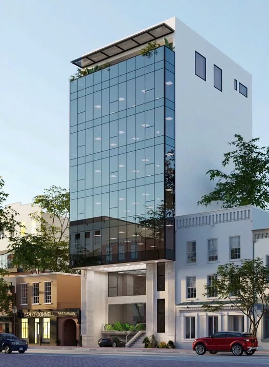 Cho thuê MBKD, VP toà nhà mặt phố LẠC LONG QUÂN, TÂY HỒ