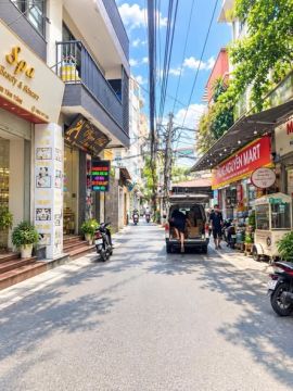 14 TỶ - NGÕ 44 TRẦN THÁI TÔNG - 52M2*5TẦNG - 9 PHÒNG CHO THUÊ - 20M RA Ô TÔ - CÁCH PHỐ 65M