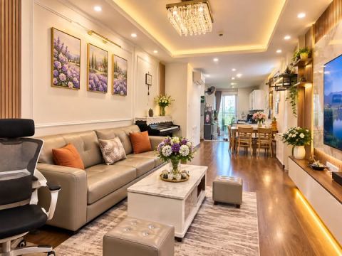 CHÍNH CHỦ CẦN BÁN GẤP CĂN 2 NGỦ 87 LĨNH NAM. DT ~75 M- FULL NỘI THẤT