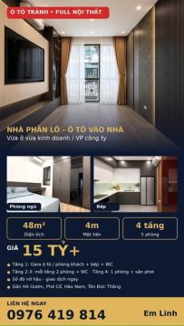 THỊNH HÀO -NHÀ ĐẸP PHÂN LÔ – Ô TÔ TRÁNH – KINH DOANH