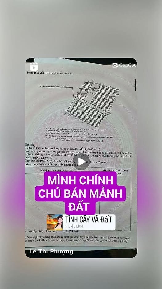 MÌNH CHÍNH CHỦ BÁN ĐẤT HOÀNG LIỆT – 70M² – MẶT TIỀN 5,29M