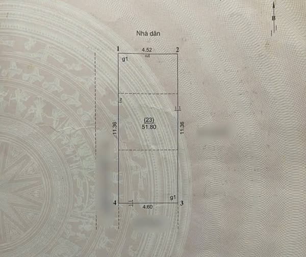 SIÊU PHẨM BÁN ĐẤT TẶNG NHÀ - 1 NHÀ RA ĐƯỜNG Ô TÔ TRÁNH ĐỖ - MẶT TIỀN GẦN 12M - 225TR/M2.