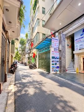 BÁN TÒA NHÀ VĂN PHÒNG 8 TẦNG – PHÂN LÔ THÁI HÀ – 3 Ô TÔ TRÁNH – GIÁ 54 TỶ