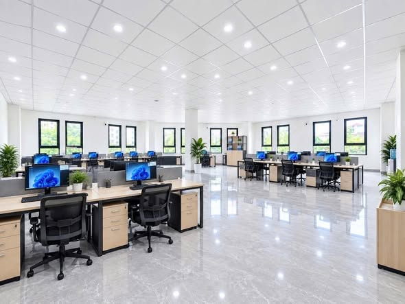 CHO THUÊ TẦNG VĂN PHÒNG 210M² KHU ĐẤU GIÁ TỨ HIỆP - LÔ GÓC SIÊU ĐẸP. GIÁ THUÊ: 23 TR/THÁNG