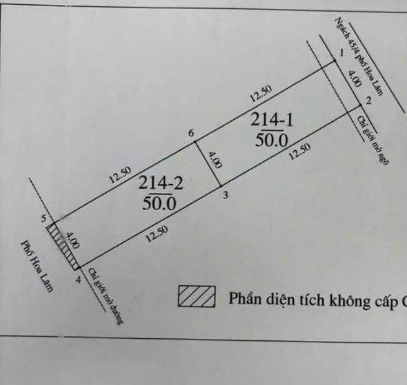HOA LÂM – VIỆT HƯNG – MỞ BÁN 2 LÔ ĐẤT LONG BIÊN