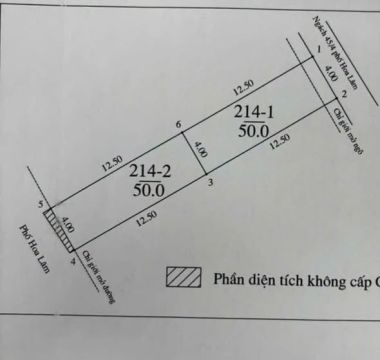 HOA LÂM – VIỆT HƯNG – MỞ BÁN 2 LÔ ĐẤT LONG BIÊN