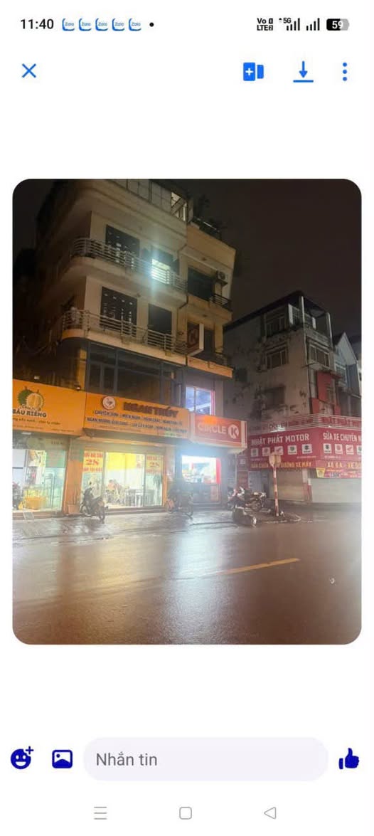 CHO THUÊ CỬA HÀNG 30M² – MẶT ĐƯỜNG 19/5, VĂN QUÁN, HÀ ĐÔNG
