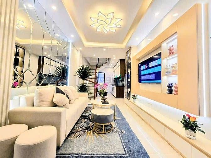 Nhà Đẹp Trung Tâm Quận Hoàng Mai_Mới Kính Koog_Thang Máy_Lô Góc