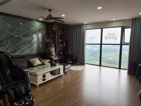 Chính chủ bán căn 3 phòng ngủ diện tích 134,6m2 toà IRIS Garden Cầu Giấy  tầng đẹp Căn góc view s...