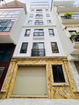 SIÊU PHẨM 8 TẦNG THANG MÁY – PHỐ TÂN MAI – NGÕ THÔNG Ô TÔ TẢI TRÁNH – MẶT TIỀN 5.8M NỞ HẬU – KINH...