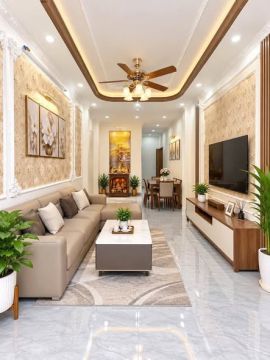 8 tỷ - 6 tầng thang máy - lô góc - ô tô nhỏ qua nhà - ngõ thông - gần hồ Phú Diễn - chủ cần tiền ...