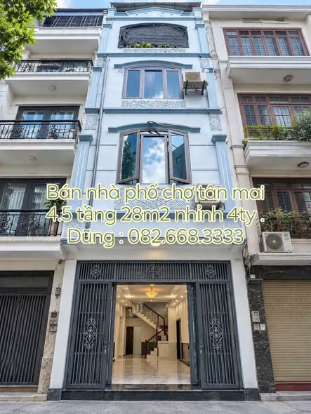 AE TC 4ty có ngay căn Phố Chợ #Tân_mai Hoàng mai sổ