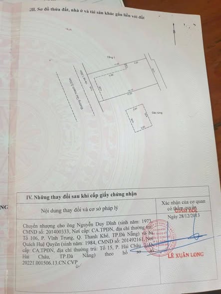Sắp tới chủ đi nước ngoài, nên cần bán lại căn nhà cấp 4 Nguyễn Văn Linh-Thanh Khê, đường 3m75 có...