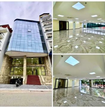 Bán toà văn phòng mặt phố khu vực Hoàng Cầu - Ô Chợ Dừa, Đống Đa | 100m2 | 9 tầng | Mặt tiền 8m| ...