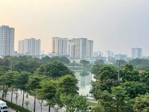 Chỉ 4.2 Tỷ - Căn Hộ 65m, 2 Ngủ - Tại Chung Cư Đền Lừ 3 Tân Mai - View Hồ Công Viên - Có Hầm Gửi X...