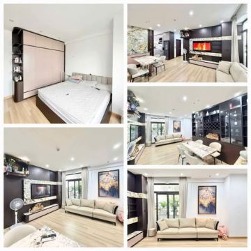 Chung cư Pháp Vân 70m2 1PK, 2PN, 2VS đẹp long lanh, nội thất xịn để lại toàn bộ cho bên mua.