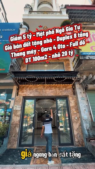 #xuhuong Giảm sâu 3 tỷ - Giá ngang giá bán đất tặng nhà - Mặt phố Ngô gia tự