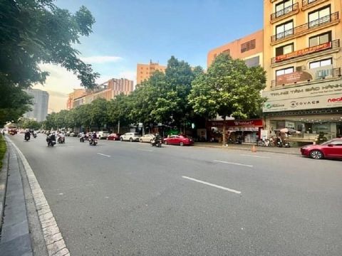 Hàng đầu tư đỉnh! Đất mặt phố Nguyễn Văn Huyên, Cầu giấy. 300m2 MT 15m