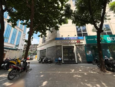 CHO THUÊ MẶT BẰNG CĂN GÓC SIÊU HÓT - D2 GIẢNG VÕ - MT 20M