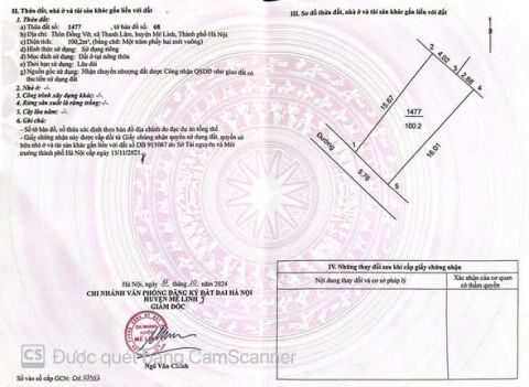CHÍNH CHỦ CẦN BÁN GẤP – GIÁ HƠN 30 TRIỆU/M²!