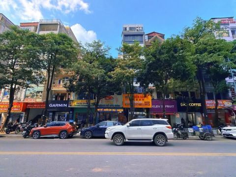 Bán nhà mặt phố Duy Tân Cầu Giấy 5 tầng 60m2 mặt tiền 5m vỉa hè rộng ô tô dừng đỗ giâ 52,5 tỷ kin...
