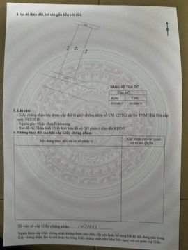 Thửa đất rộng đẹp 60M2. Mt4.3. Vuông như bánh chưng.