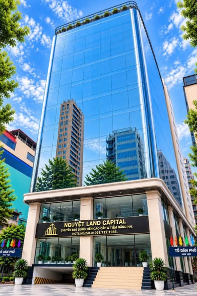 CHÍNH CHỦ NHỜ BÁN & TOÀ BUILDING OFFICE MẶT PHỐ – LÔ GÓC 3 MẶT TIỀN DT 160M² × 9 TẦNG HẦM, THÔNG ...