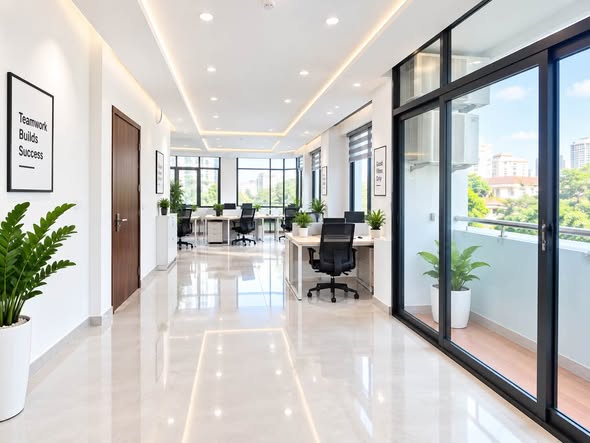 CHO THUÊ VĂN PHÒNG LÔ GÓC 80M² – MON CITY HÀM NGHI