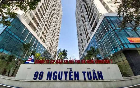 Cho thuê mặt bằng chân đế chung cư 90 Nguyễn Tuân