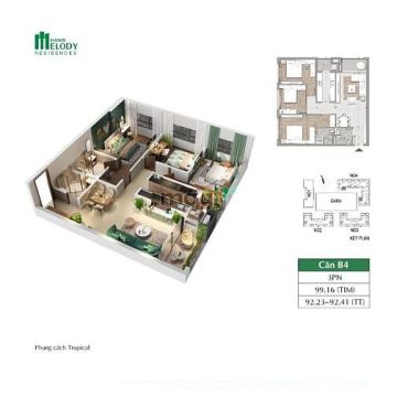 Một nơi vừa ở vừa chill cuối tuần? Melody Linh Đàm là ứng cử viên sáng