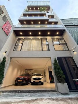 NGUYỄN SƠN - LONG BIÊN - 85M² X 7 TẦNG THANG MÁY - MT 7.65M - GARA 4 Ô TÔ - GIÁ 26 TỶ