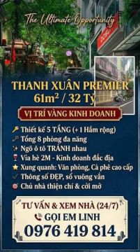 SIÊU PHẨM PHÂN LÔ THANH XUÂN - KINH DOANH ĐẮC ĐỊA - Ô TÔ CHẠY VÒNG QUANH
