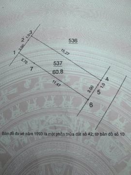 Giảm 1 tỷ mảnh đất hoa hậu ô tô tránh Phố Vũ Xuân Thiều Long biên