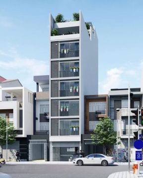 CHO THUÊ TÒA NHÀ MẶT ĐƯỜNG MAI DỊCH – 7 TẦNG + 1 HẦM