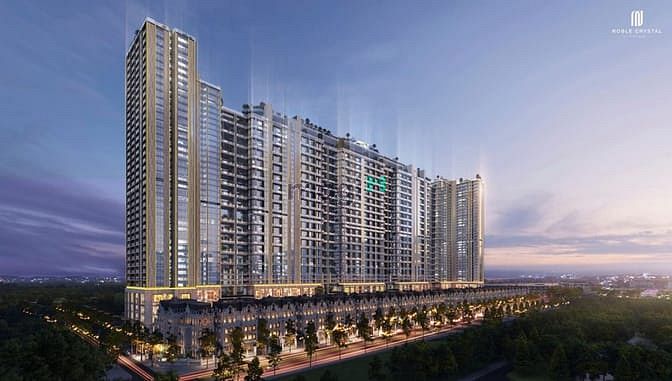 Siêu phẩm căn Duplex tầng trung (3PN+4WC) Noble Crystal Tây Hồ