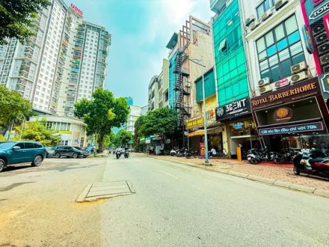 Lô Góc 3 Mặt Tiền - Duy Nhất Giá Thực Mặt Phố Trung Kính 190m x 7Tầng - Giá Chào Bán 52tỷ