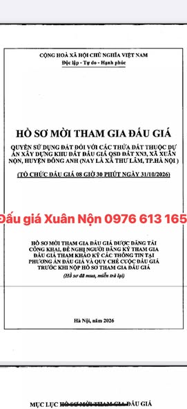 Bán bất động sản đông anh 39,7 triệu