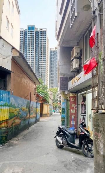 55M2, 4 TẦNG THANG MÁY, NGÕ THÔNG
