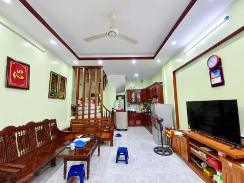 MINH KHAI : 40m2 , 5 Tầng , 4.3m Mặt tiền - NHÀ FULL NỘI THẤT Ở NGAY - NGÕ XE BA GÁC ĐỖ - GẦN Ô T...