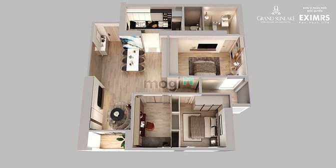 Bán tòa S1 chung cư (GRAND SUNLAKE) Văn Quán, Hà Đông 4,3 tỷ, 91m2.