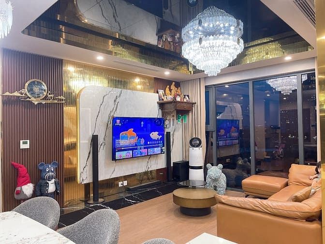 Bán căn hộ chung cư The Maxtricone Căn 3 ngủ 2 vs