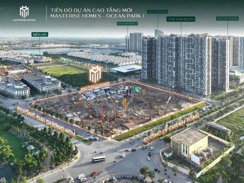 Chung cư cao cấp masterise The Lake view, vị trí đẹp nhất Ocean park